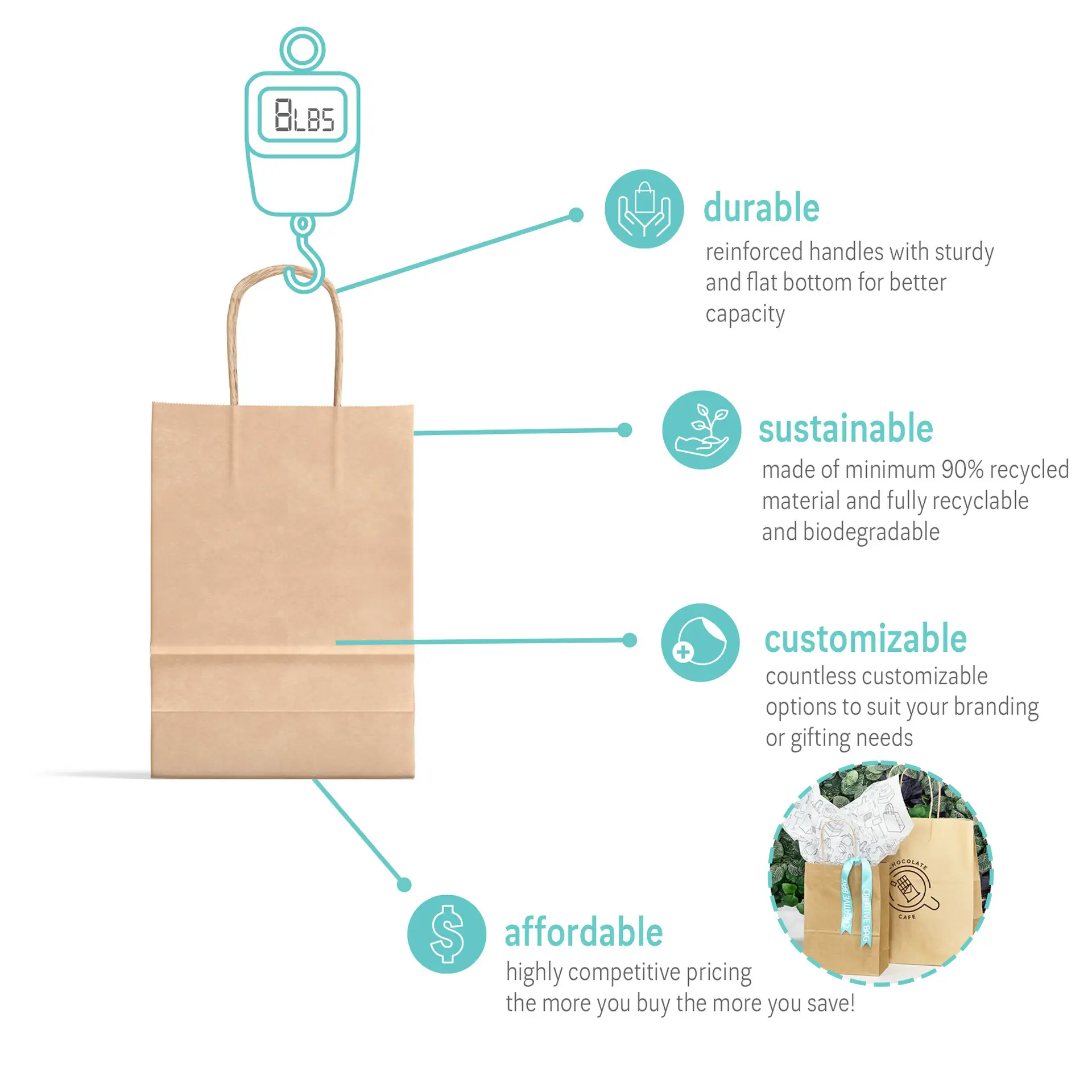 Karaft Paper Bag - Image 4